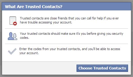 Did U Added " Trusted Contacts " To Your Facebook Account ? ?