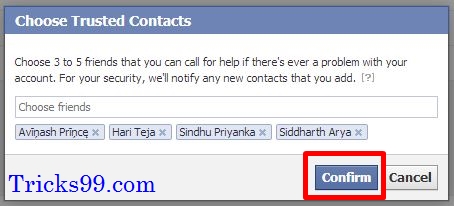 Did U Added " Trusted Contacts " To Your Facebook Account ? ?