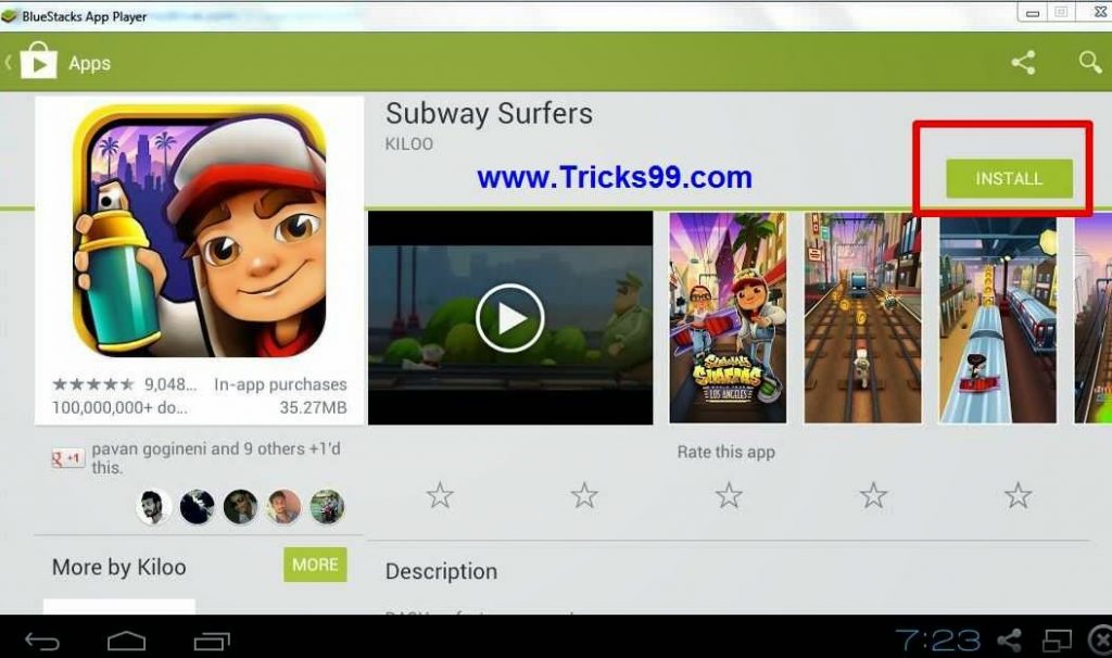 Download Subway Surfers on pc without any android app player and