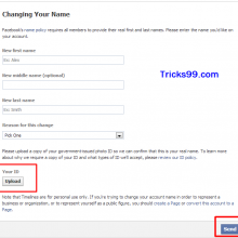 How to Change Facebook Profile Name after Name Limits Reached.