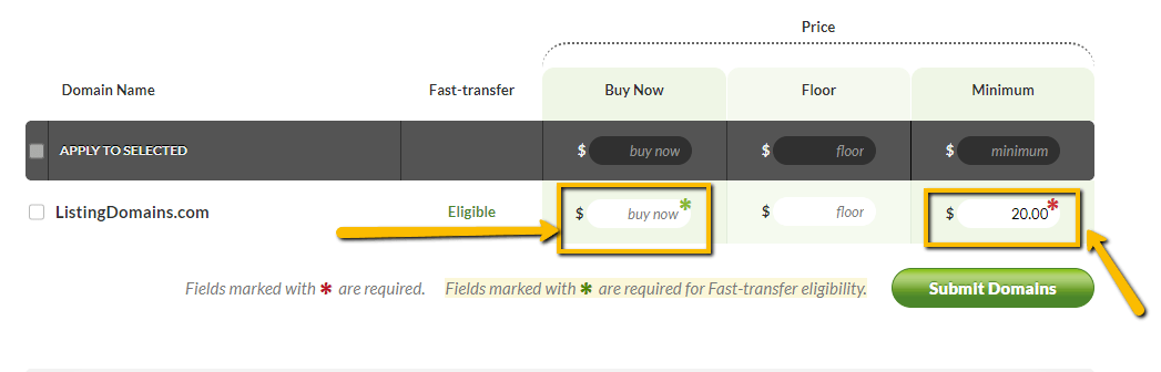 Afternic-Listing-Domains